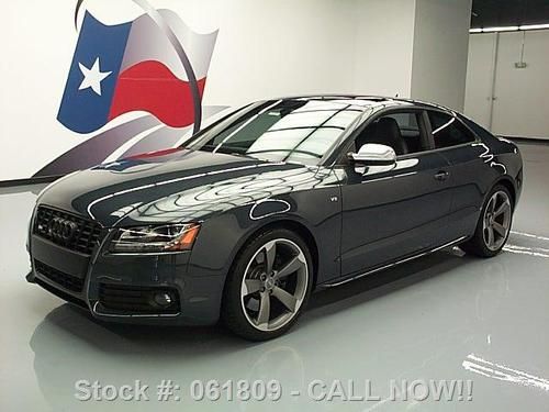 2011 audi s5 4.2 quattro premium plus awd sunroof nav!! texas direct auto