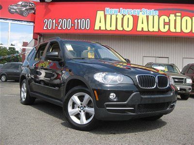 08 bmw x5 3.0si carfax certified navigation back up cam leather pano sunroof