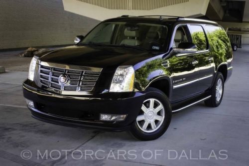 2009 cadillac escalade esv awd navigation sat. radio heated seats tv/dvd onstar
