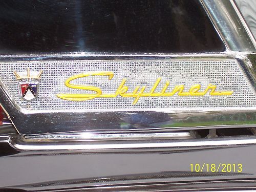 1957 FORD FAIRLANE 500 HARD TOP CONVERTABLE W/ CONTINENTAL KIT, image 10