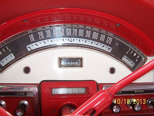 1957 FORD FAIRLANE 500 HARD TOP CONVERTABLE W/ CONTINENTAL KIT, image 20