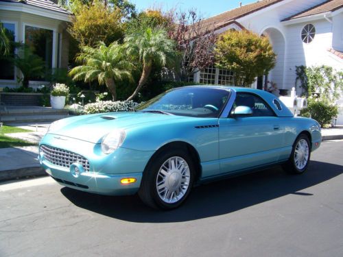 2002 ford thunderbird base convertible 2-door 3.9l