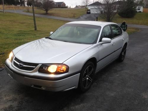 2001 chevrolet impala with ls features