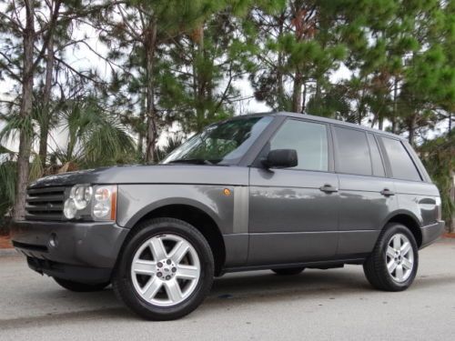 2003 landrover range rover hse * no reserve * $8k highline interior package