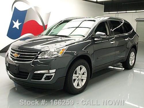 2013 chevy traverse lt awd/4x4 leather rear cam 18k mi texas direct auto