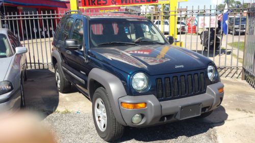 2004 jeep liberty  sport utility 4-door 3.7l
