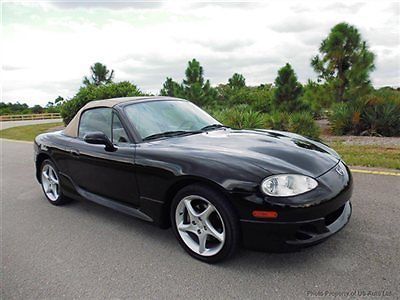 03 miata mx-5 ls 5speed clean carfax factory upgrades leather financing shipping