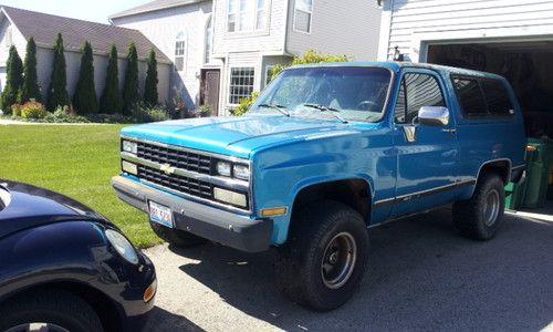 1990 chevrolet blazer silverado sport utility 2-door 5.7l