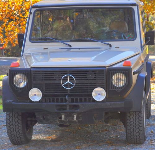 1984 mercedes g wagon 280 ge gelandewagon 2dr gas auto ps, pdb, v nice original