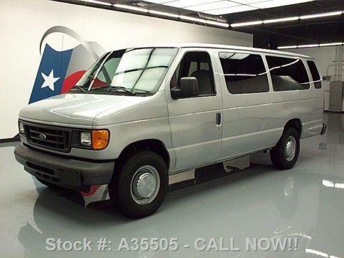 2006 ford e-350 xl 5.4l v8 15-passenger cruise ctrl 61k texas direct auto