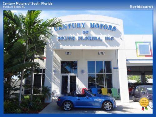 2000 bmw z3 m roadster 3.2l v6 5 speed manual low mileage 1 owner leather