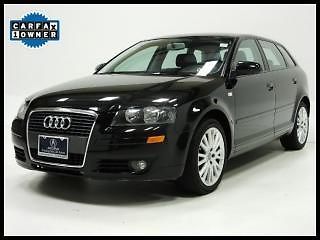2007 audi a3 hatchback automatic dsg fronttrak leather cd cruise one owner!