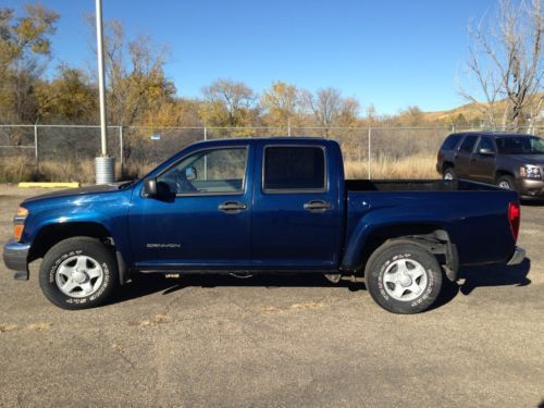 2004 gmc canyon z71 sle crew cab 4x4 pickup 4-door 3.5l