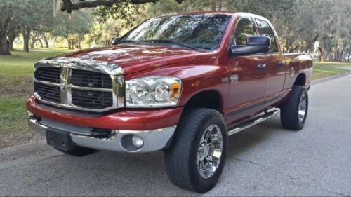 [[ dodge ram 2500 4wd quad cab cold a/c low miles clean  chrome wheels 4 door]]]