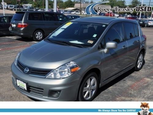 2011 nissan versa 1.8l 5-door navigation system sunroof auxiliary input abs tpms