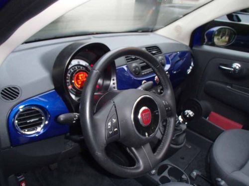 2012 - Fiat 500C Pop Cabrio - 6600 miles - Blue Convertible GREAT Condition 500, US $16,450.00, image 7