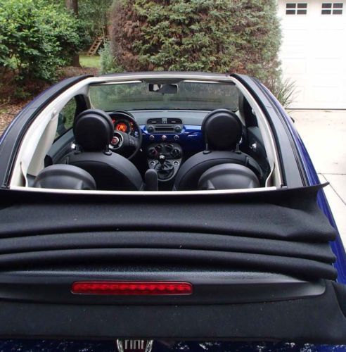 2012 - Fiat 500C Pop Cabrio - 6600 miles - Blue Convertible GREAT Condition 500, US $16,450.00, image 13