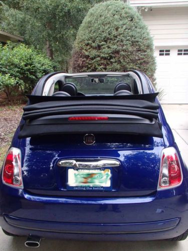 2012 - Fiat 500C Pop Cabrio - 6600 miles - Blue Convertible GREAT Condition 500, US $16,450.00, image 14