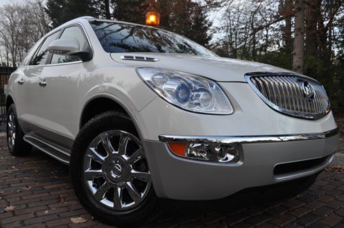 2011 enclave cxl 3.no reserve.leather/navi/pano/heat/cool/dvd/salvage/rebuilt