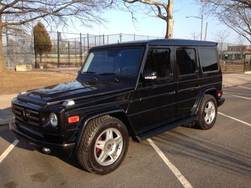 2003 mercedes benz g500 witha g55 package.  black