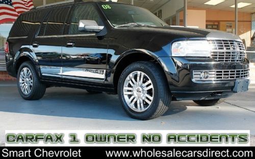 Used lincoln navigator 4x2 sport utility 2wd automatic luxury suv we finance v8