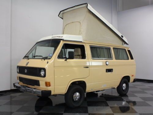 Very clean westfalia, freshly rebuilt motor, new stove, lots of great upgrades