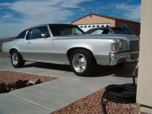 Pontiac grand prix arizona car no rust buckets console beautiful silver paint