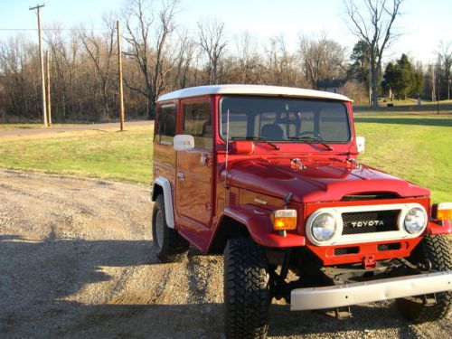 Original 1978 toyota land cruiser fj40 - rust free