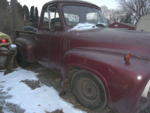 1955 FORD F-100 PROJECT TRUCK, HOT ROD, RAT ROD, US $3,500.00, image 2