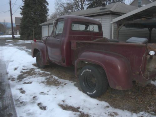 1955 FORD F-100 PROJECT TRUCK, HOT ROD, RAT ROD, US $3,500.00, image 3