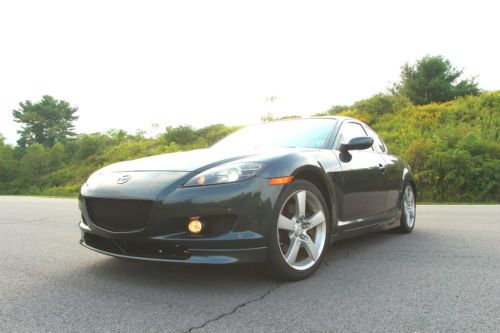 Mazda rx8 dark green 2004