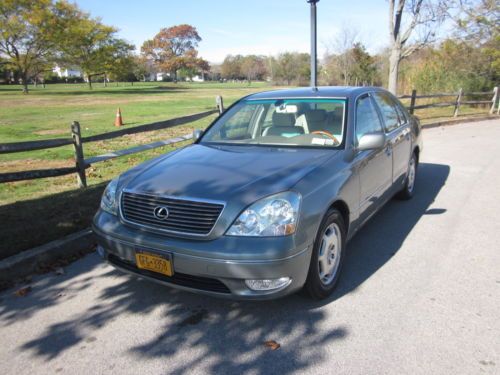 2002 lexus ls430 base sedan 4-door 4.3l