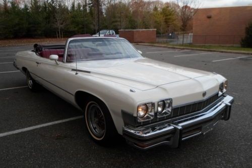 1974 buick lesabre convertible real nice car no reserve will sell to high bidder