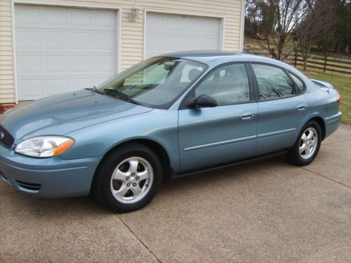 2005 ford taurus se sedan, blue, 4-door, 3.0l, v6, engine