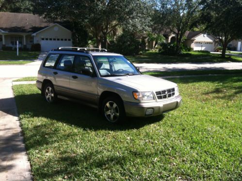 2000 subaru forester awd 1owner accident free 87k miles immaculate garage kept