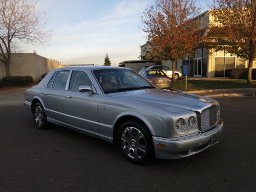 2006 bentley arnage damaged wrecked rebuildable salvage low miles low reserve 06