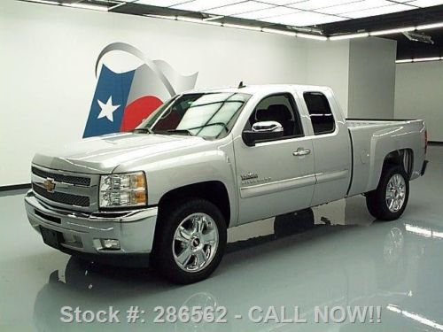 2012 chevy silverado lt ext cab tx edition 20&#039;s 14k mi! texas direct auto