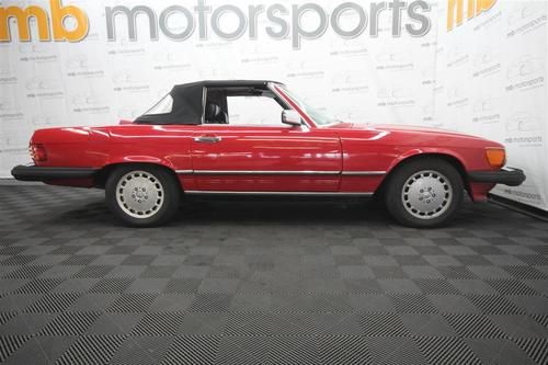 1987 560 sl looks and runs good!! one owner vehicle!