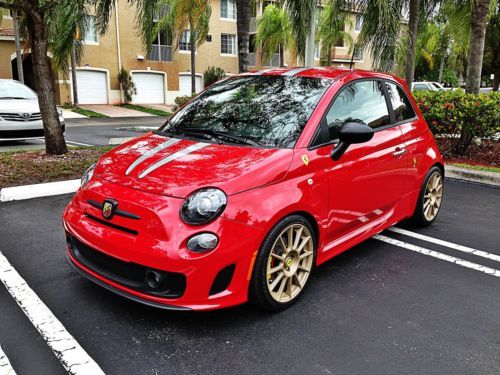 2013 fiat 500 abarth ferrari theme &#034;new&#034; no reserve!