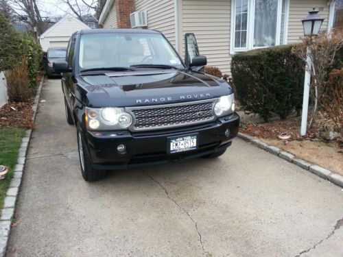 2006 range rover hse buckingham blue tan interior mint condition