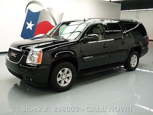 2013 gmc yukon xl slt 1500 htd leather rear cam 30k mi texas direct auto