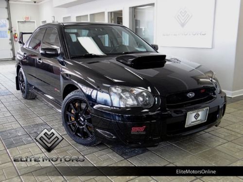 05 subaru impreza wrx sti 6 speed bbs wheels hood scoop serviced