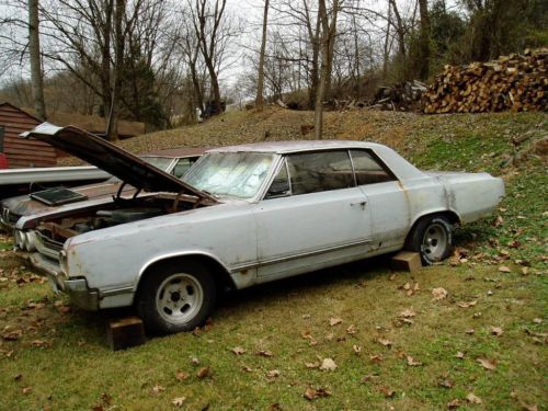 1965 oldsmobile 442.. 230 ci v8.. auto.. real deal restoration project..