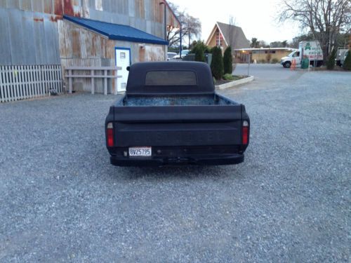 1967 Chevy C10 short bed fleet side truck California rat rod shop truck, image 5
