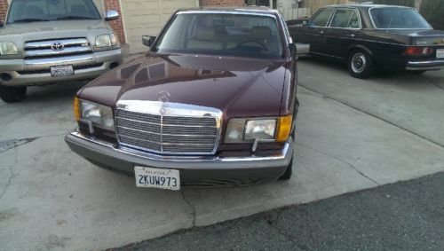 Gorgeous! 1988 mercedes-benz 300se base sedan 4-door 3.0l