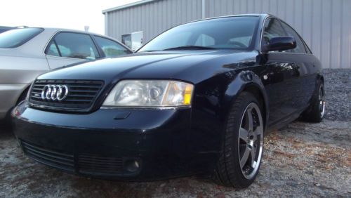 2000 audi a6 2.7l fixer project parts needs work bad turbos smokes mechanics