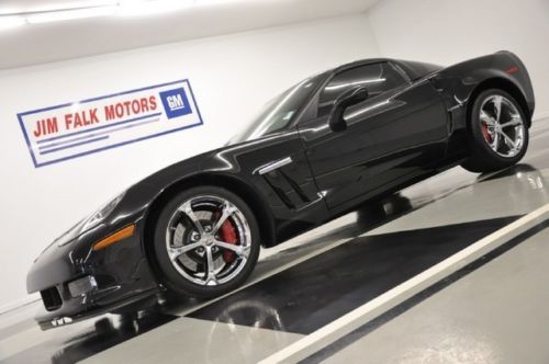 Like new 2013 3lt grand sport navigation htd leather black corvette for sale 12