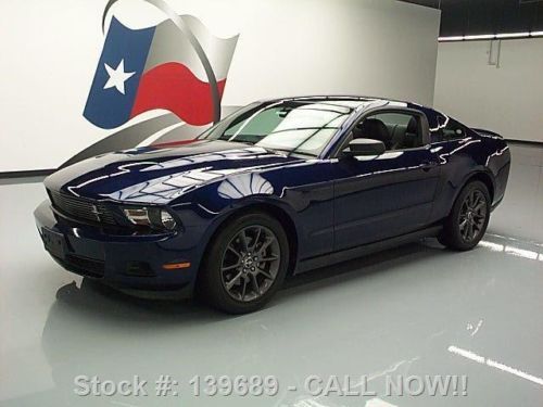 2011 ford mustang premium v6 auto leather spoiler 32k texas direct auto