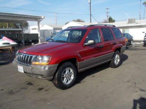 2002 jeep grand cherokee, no reserve