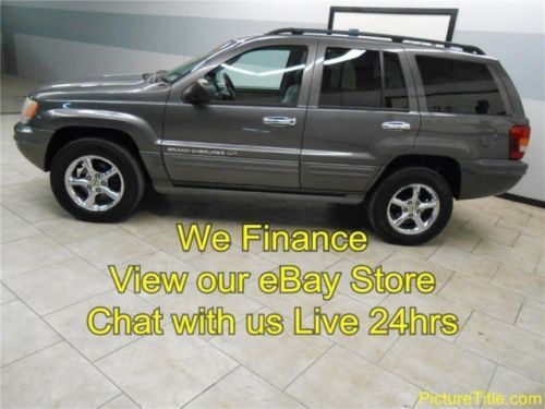 02 grand cherokee 4x4 overland leather heated seats sunroof we finance texas